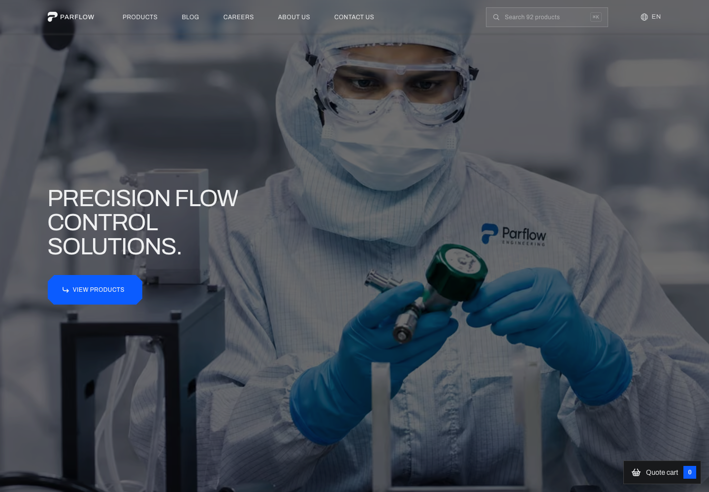 Parflow Engineering homepage